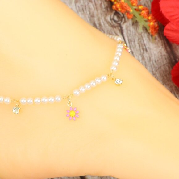 "Dainty Anklet for Women – Elegant Everyday Jewelry & Perfect Gift | MLCRC1166 - Picture 6 of 10